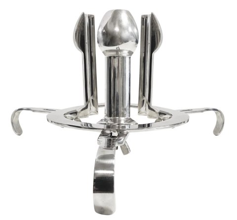 Fetish Collection Anal Deluxe - stalowy ekspander regulowany, 12,5 cm