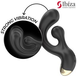 IBIZA Model 8435565958961 - Stymulator wibracyjno-obrotowy USB, fioletowy