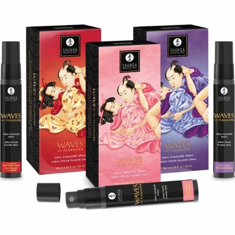 Shunga Waves Spray do Ust Egzotyczne Owoce 20ml - nawilżający aromat