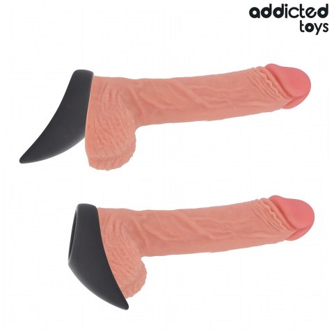 Addicted Toys Pierścień Anatomiczny Łezka Czarny 112x62 mm