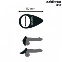 Addicted Toys Pierścień Anatomiczny Łezka Czarny 112x62 mm