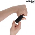 Addicted Toys - Pierścień anatomiczny z przegrodami, czarny, rozmiar uniwersalny