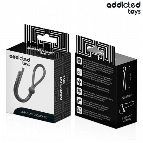 Addicted Toys Single Loop - silikonowa lina regulowana 19,5 cm