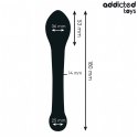 Addicted Toys Stymulator anatomiczny silikonowy 18 cm czarny