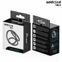 Addicted Toys Triple Ring - Elastyczny potrojny pierścień anatomiczny 3w1