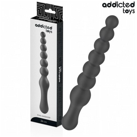 Addicted Toys masażer analny 24 cm z silikonu medycznego, progresywny