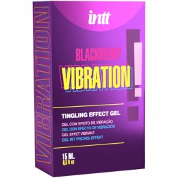 INTT Releases Żel Vibration Blackberry 15 ml - działanie pulsujące, smak jeżyny