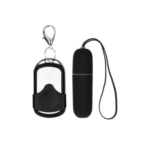 Shots VibraPlay Bullet - Model z pilotem, 10 trybow, czarny