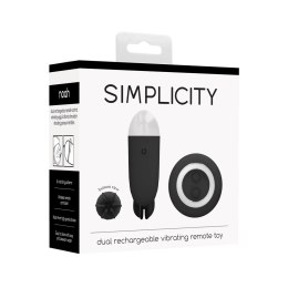 Svakom Noah - Bezprzewodowe Jajko Wibracyjne USB, 36 Trybow, IPX5, Fioletowe