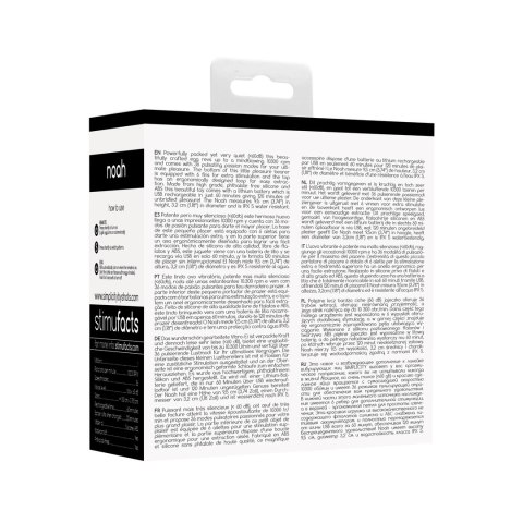 Svakom Noah - Bezprzewodowe Jajko Wibracyjne USB, 36 Trybow, IPX5, Fioletowe