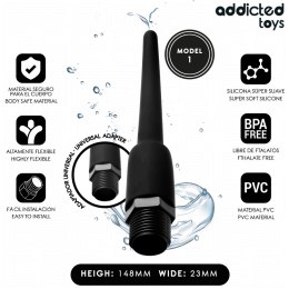 Addicted Toys Model 1 - Intymny zestaw do higieny z adapterem uniwersalnym
