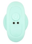 Cuties Mini Zielony Plug Wibracyjny - 7 Trybow, Silikonowy, 8,3 cm