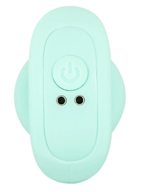 Cuties Mini Zielony Plug Wibracyjny - 7 Trybow, Silikonowy, 8,3 cm