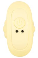 Cuties Wibrująca Zatyczka Anatomiczna Żołta 7 Trybow Silikon 8cm