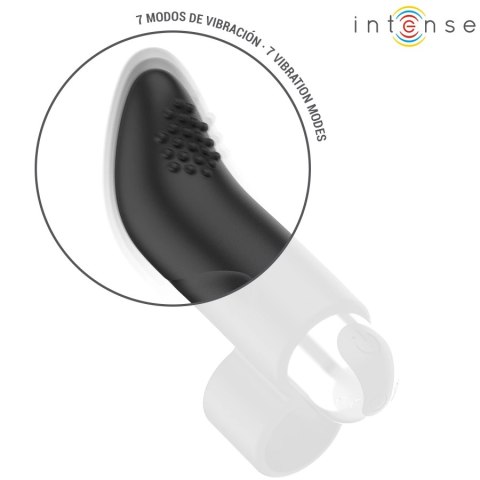 Intense Damiano naparstek wibrujący 7 trybow USB silikonowy