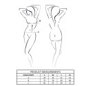 PASSION Evalie Body Koronkowe Czerwone L/XL Eleganckie