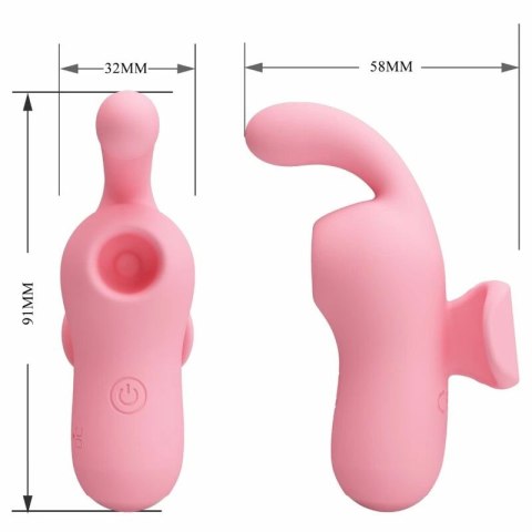 Pretty Love Magic Fairy Mini - Wibrator Falowy USB, wodoodporny, 10 trybow