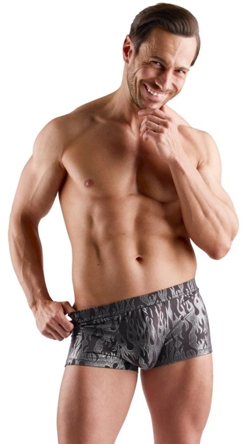 Svenjoyment Pants M męskie szorty z metalicznym wzorem, czarne