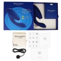 Womanizer Duo 2 Blue - Innowacyjny model z technologią powietrzną, silikonowy