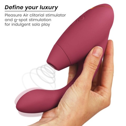 Womanizer Duo 2 Bordeaux - Zaawansowany Stymulator Powietrzno-Wibracyjny IPX7