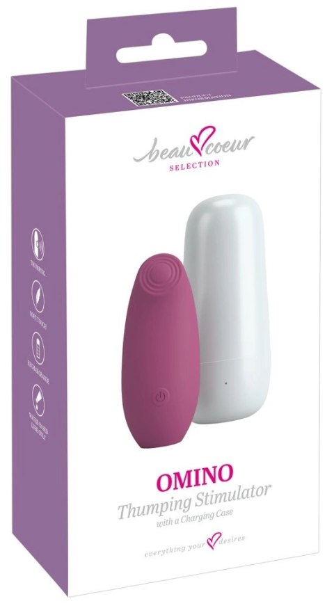 Beau coeur OMINO Thumping - kompaktowy masażer impulsowy z etui