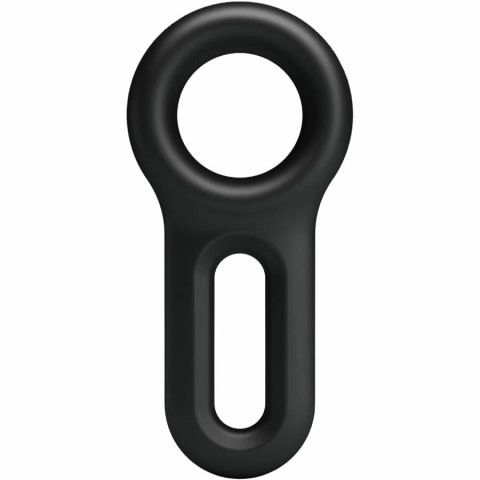 Crazy Bull Oniel Model 18 - silikonowy pierścień regulowany, czarny