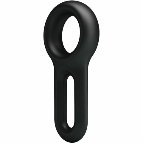 Crazy Bull Oniel Model 18 - silikonowy pierścień regulowany, czarny