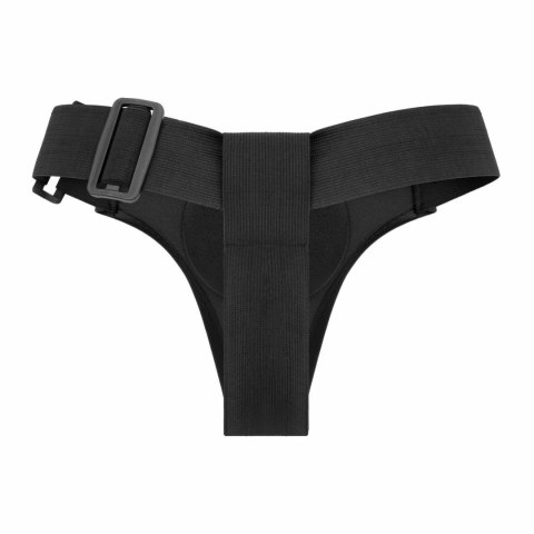 Fetish Collection Uprząż Regulowana z Przyssawką Czarna