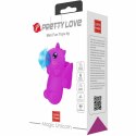 Pretty Love Magic Unicorn - kompaktowa maszyna intymna, fioletowa, 10 trybow