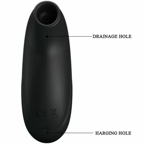 Pretty Love Smart Otis urządzenie ssące fale, czarno-złote, silikon premium