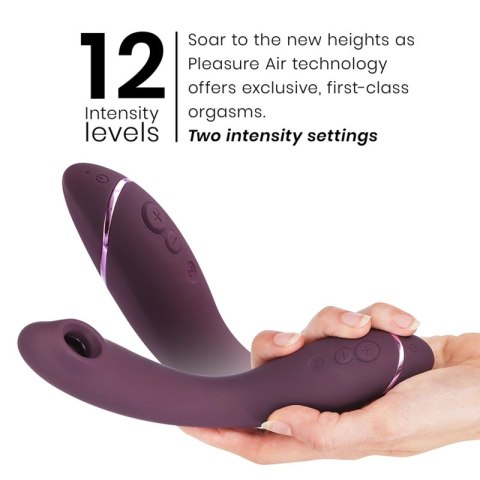 Womanizer OG G-Spot Bakłażan - Wibrujący stymulator z technologią powietrzną