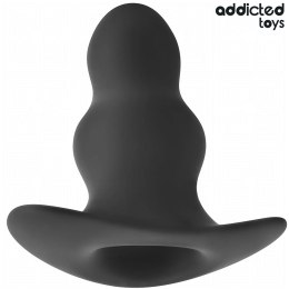 Addicted Toys Hollow Plug L silikonowy, anatomiczny, 11,1 cm