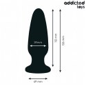 Addicted Toys Jeweled Plug L - silikonowy model z dekoracyjną podstawą 12,6 cm
