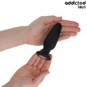 Addicted Toys Jeweled Plug L - silikonowy model z dekoracyjną podstawą 12,6 cm