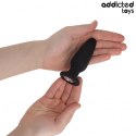 Addicted Toys Korek Anatomiczny z Ozdobą M 10,4 cm silikonowy