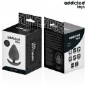 Addicted Toys Korek anatomiczny XXL 11 cm silikonowy, czarny