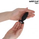 Addicted Toys Korek anatomiczny S 8,8 cm z ozdobnym kryształem