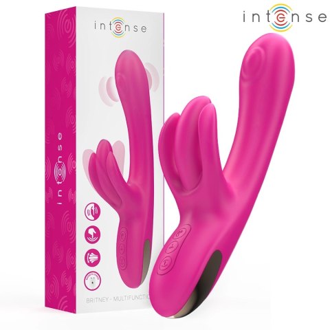 Intense Britney rożowy multifunkcyjny wibrator kroliczek 23 cm, 3 silniki
