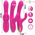 Intense Britney rożowy multifunkcyjny wibrator kroliczek 23 cm, 3 silniki