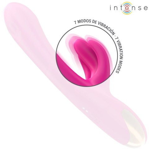 Intense Britney rożowy multifunkcyjny wibrator kroliczek 23 cm, 3 silniki