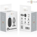 Intense Metalowy Korek z Wibracjami S 10 Trybow Pilot Wodoodporny