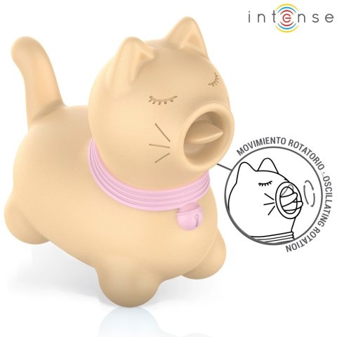 Intense Puppy Model obrotowy masażer punktowy żołty USB