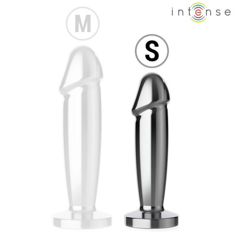 Intense S-size aluminiowy korek wibrujący 10 trybow pilot wodoodporny