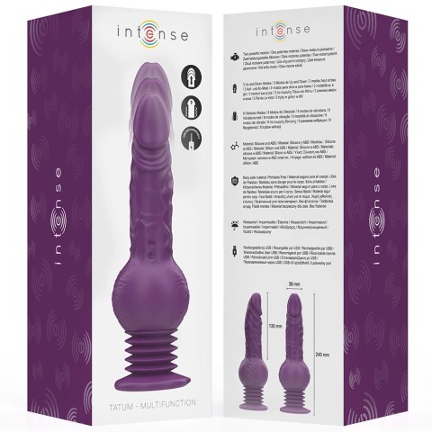 Intense Tatum wielofunkcyjny model z ruchem gora-doł, fioletowy 24 cm