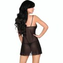 Livco Corsetti Luise 1710 babydoll z koronką + stringi czarne M