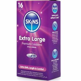Skins Extra Large Premium 16 szt. - prezerwatywy o powiększonym rozmiarze