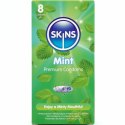 Skins Mint Premium 8 szt. - prezerwatywy miętowe, ultracienkie