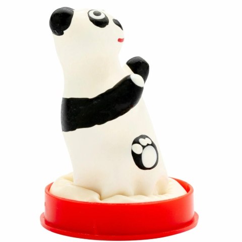 CONDOMERIE Panda 1 - Artystyczna prezerwatywa ręcznie malowana, lateks