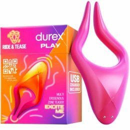 Durex Ride & Tease - wielofunkcyjny stymulator wodoodporny 7 trybow