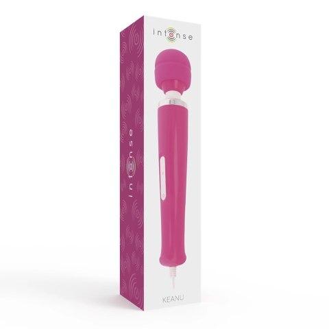 Intense Keanu Wand Rożowy - wielofunkcyjny masażer klasy premium 33 cm